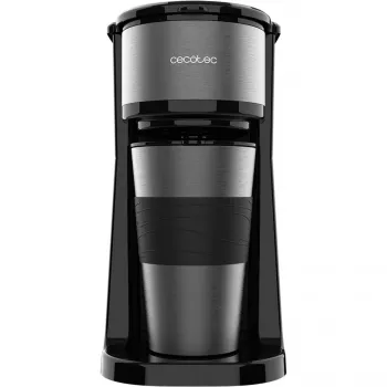 Cecotec Coffee 66 Drop & Go Máquina de café de filtro, 700 W, Preto/Aço inoxidável