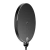 Carregador Baseus CCED000001 para dispositivos móveis auscultadores, smartphone preto USB carregamento sem fios para interior