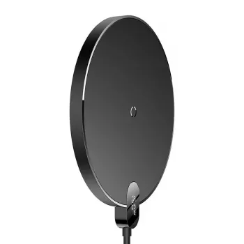 Carregador Baseus CCED000001 para dispositivos móveis auscultadores, smartphone preto USB carregamento sem fios para interior