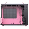 Caixa Jonsplus MATX Handle Case Z20 preto-rosa – caixa Mini/Micro/Flex-ATX com pega de transporte