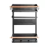 Maclean MC-910 prateleira magnética para frigorífico/máquina de lavar, preto
