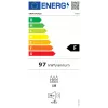 Frigorífico de vinho de encastre Caso WineDeluxe WDU 18 – capacidade para 18 garrafas, classe de eficiência energética E, preto