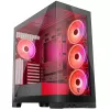 Caixa de PC MODECOM Volcano SPACE APEX ARGB Midi Tower, vidro temperado, USB-C, suporta ATX/microATX/Mini-ITX, GPU até 430 mm, dissipador de CPU até 180 mm