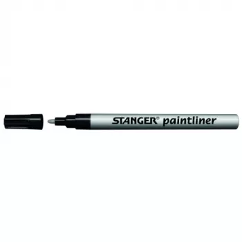 Marcador Stanger Paintliner B10 ponta prateada 1–2 mm para marcação precisa de linhas