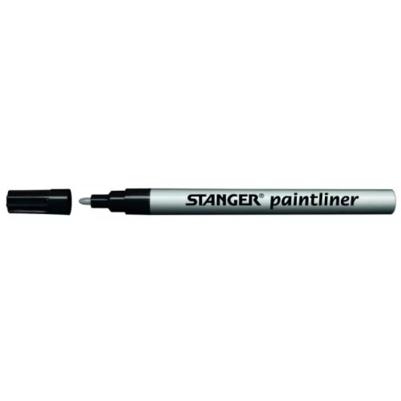 Marcador Stanger Paintliner B10 ponta prateada 1–2 mm para marcação precisa de linhas