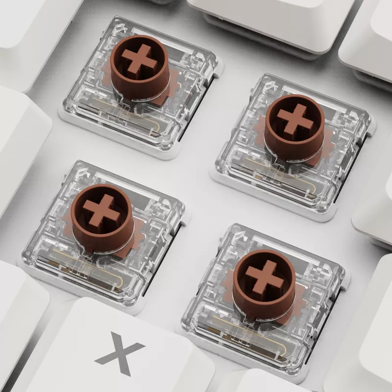 Sharkoon PureWriter W65 teclado sem fios, QWERTZ alemão, branco, Kailh Choc V2 Red