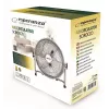 Ventilador de mesa ESPERANZA EHF005 Scirocco 12 polegadas – 3 velocidades, 36 cm de diâmetro, cromado, 50 W