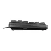 Teclado CHERRY G80-3000N RGB Universal USB AZERTY Francês preto