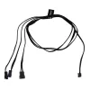 Cabo de alimentação interno Alphacool 18602 0,6 m 3 pinos reto