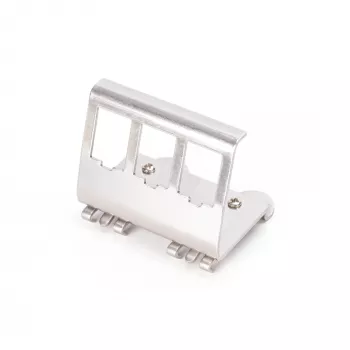 Adaptador Digitus AN-25183 para 3x módulo Keystone aço inoxidável