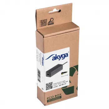 Fonte de alimentação para portátil Akyga AK-ND-47 para Acer, 40 W, 19 V / 2,15 A, 5,5 x 1,7 mm