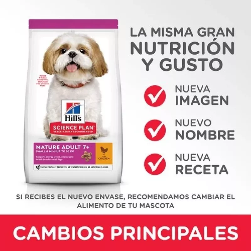 HILL'S Science Plan Mature Adult Small & Mini – comida seca para cães – 1,5 kg