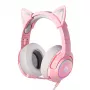 Headset Onikuma K9 Rosa RGB headset gaming
