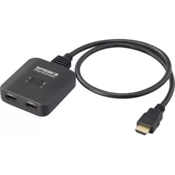 SpeaKa Professional SP-HDMIBS-100 comutador HDMI 2+1 portas bidirecional 7680 x 4320 (SP-13456272)