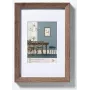 Moldura individual Walther EF045N nogueira MDF 480 mm de altura