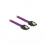 Cabo SATA DeLOCK 83690 0,3 m violeta