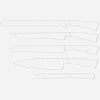 Conjunto de facas de cozinha Berkel ELEGANCE aço inoxidável 5 peças