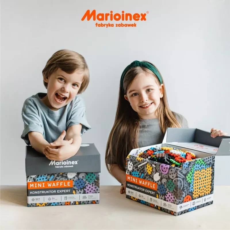 Marioinex Mini Waffle blocos de construção Constructor Expert, 501 peças