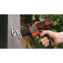 Ferramenta multifunções oscilante Black & Decker MT218K-QW preto, laranja 8500 OPM