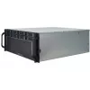 Caixa de servidor Inter-Tech 4U-4408 Rack preto, prateado