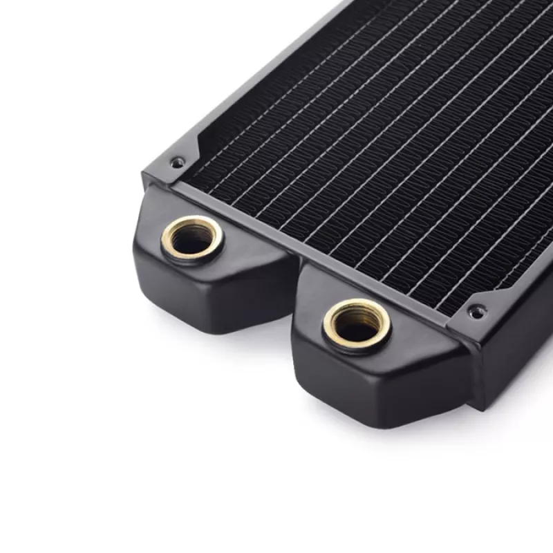 Radiador 120mm BitsPower Tarasque BPTA-NLSS120-F2PB – radiador fino para uma ventoinha de 120 mm