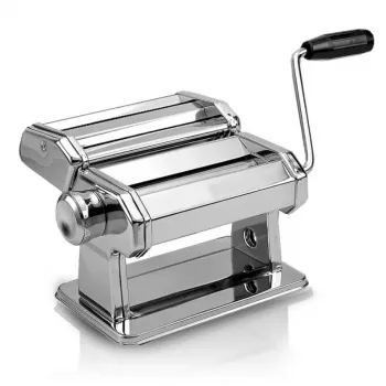 Máquina de massa manual Maestro MR-1679 – aço inoxidável, preparador de massa manual, desmontável, peças substituíveis