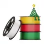 Conjunto de filamento PLA AnyCubic Christmas — 4 unidades, material PLA, cores mistas