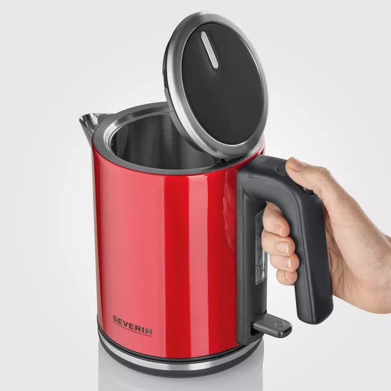 Chaleira elétrica Severin 1,2 L 1300 W castanha