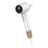 Secador de cabelo DENVER HDD-1400W, 1400 W, branco, 110–240 V, cabo 1,8 m, 25–75 °C, 70×89×280 mm