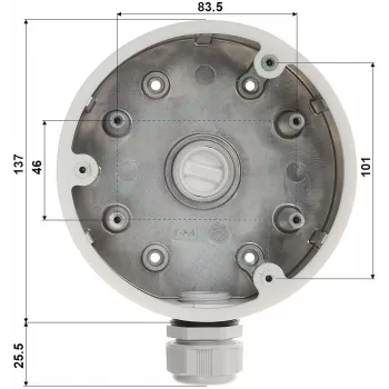 Suporte Hikvision DS-1280ZJ-PT6