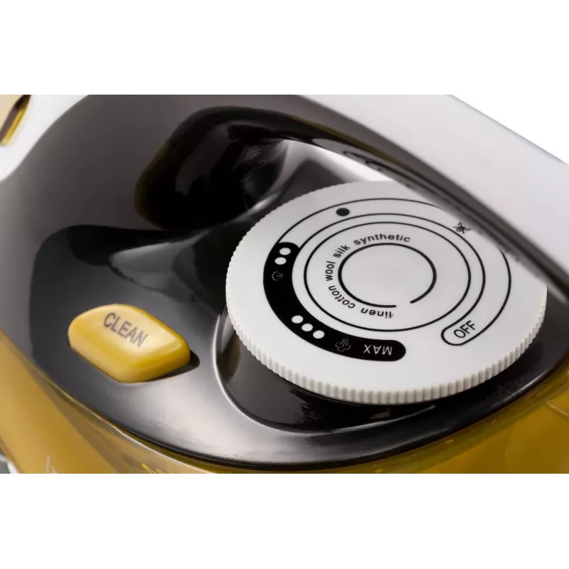 Ferro de engomar Camry CR 5029 ferro a vapor preto, amarelo 2400 W