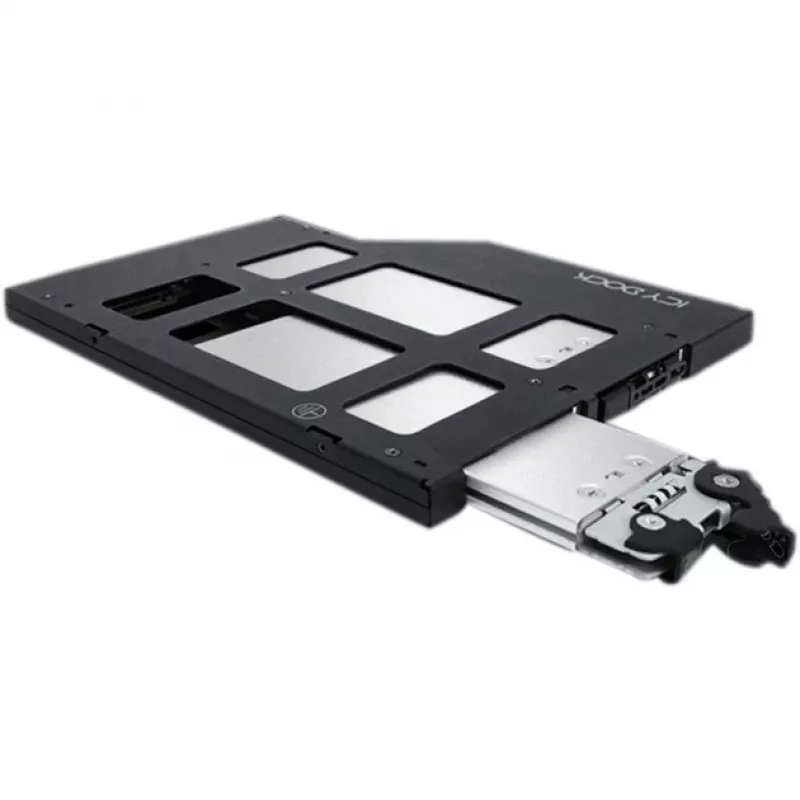 ICY DOCK - ToughArmor MB852M2PO-B - 2x SSD M.2 NVMe PCIe 4.0 para 2x OCuLink Ultra Slim - Baía removível