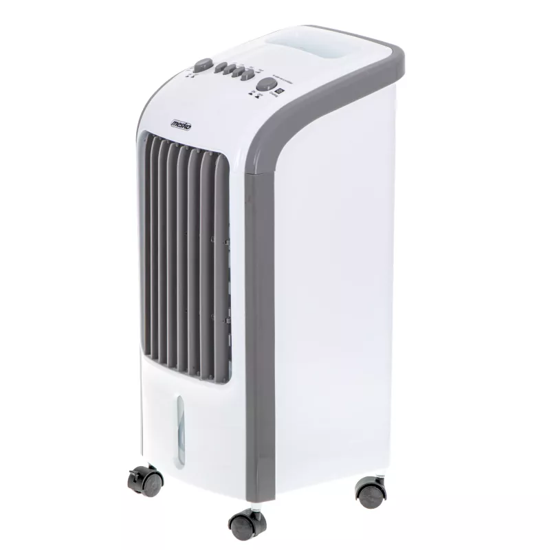 Arrefecedor de ar Mesko MS 7918 3em1, autónomo, 3 modos de funcionamento: arrefecimento, purificação, humidificação, branco