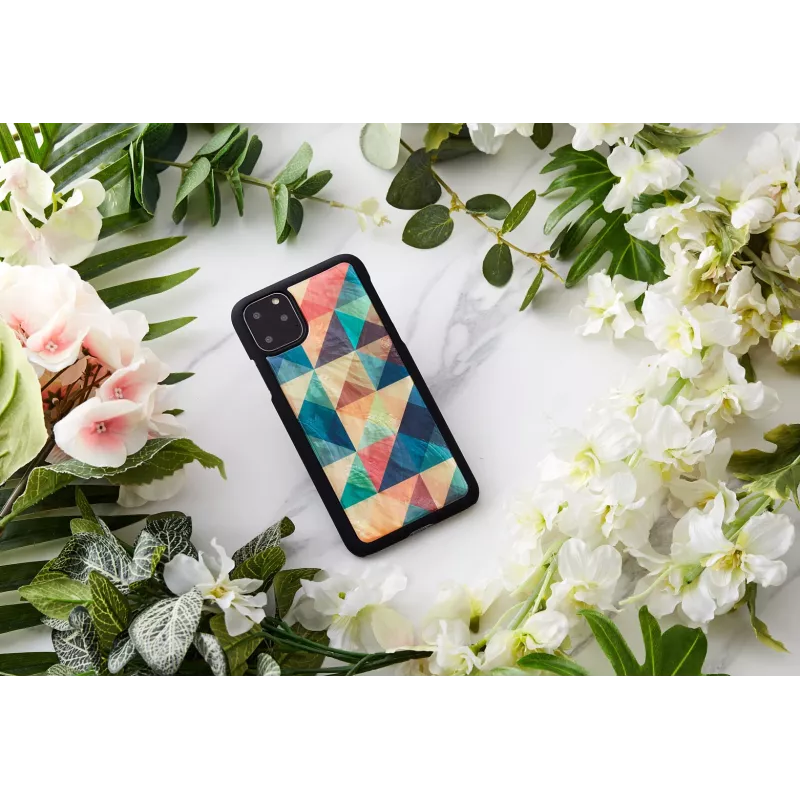 Capa para smartphone iKins para iPhone 11 Pro Max — Mosaic Preto capa protetora