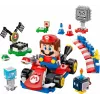 Brinquedo de construção LEGO 72043 Super Mario – Mario Kart interativo com kart padrão