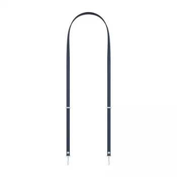 Correia de transporte Apple Crossbody Strap azul — comprimento 2,08 m, rPET e aço inoxidável