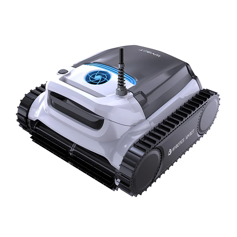 Robô de limpeza de piscina com fios Wybot M1C com potência de aspiração eficiente e navegação simples