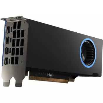 Placa gráfica INTEL Arc Pro B50 — 16 GB GDDR6, 128 bits, PCIe 5.0, refrigeração ativa
