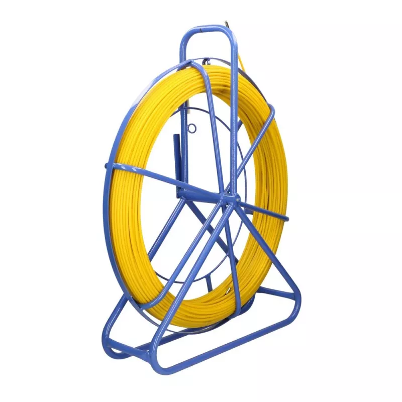 Extralink Pilot 6mm 75m | Puxa-cabos | Fibra de vidro FRP, diâm. 6mm, comprimento 75m, amarelo