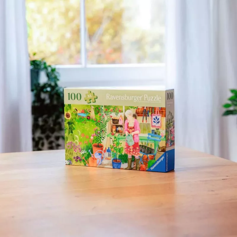 Ravensburger Puzzle XL Jardim – 100 peças, peças gigantes