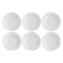 Conjunto de pratos de sopa LA PORCELLANA BIANCA Ducale White, 6 unid., 22 cm