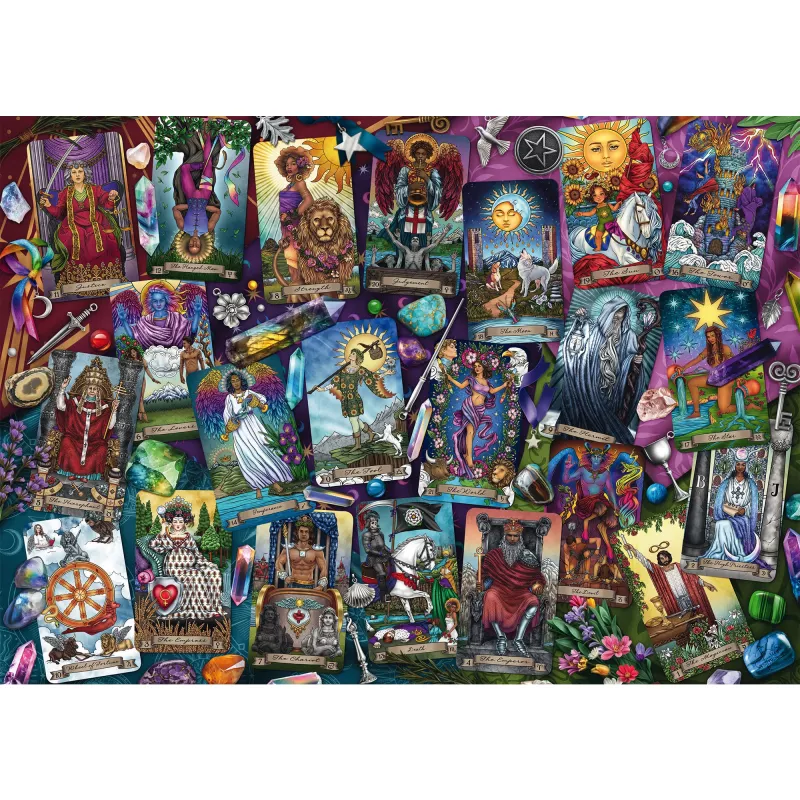 Puzzle, schmidt spiele Mysterious Tarot Cards — 1000 peças