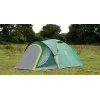 Tenda de cúpula/iglu COLEMAN Kobuk Valley 4 Plus — 4 pessoas, estrutura rígida, verde