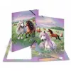 Pasta HERMA com elástico A3 cartão Horse World