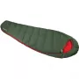 Saco-cama tipo múmia Pak 1000 ECO (verde-escuro/vermelho)