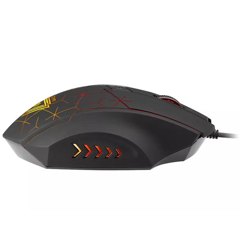 Tracer GAMEZONE XO - Rato - USB - Ótico - 6 botões - preto
