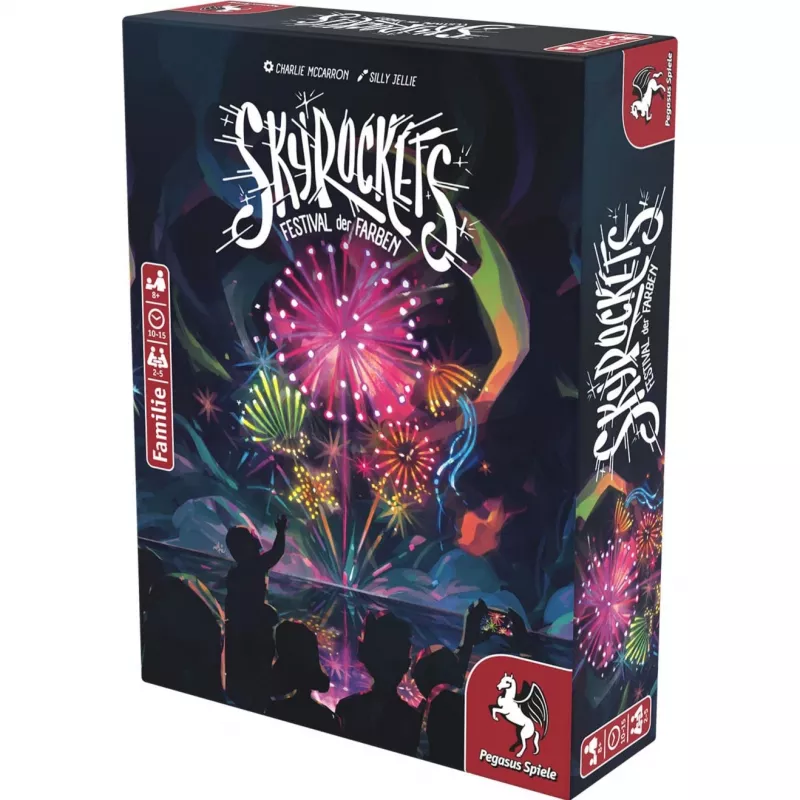 SkyRockets - Festival das Cores, jogo de tabuleiro