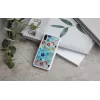 Capa para telemóvel iKins para iPhone XS / iPhone X S – branco poppin rock cobertura traseira de proteção