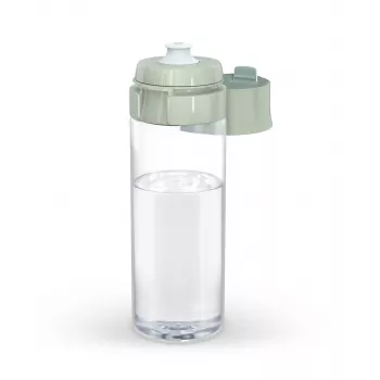 Garrafa de água reutilizável BRITA Fill&Go Vital 600 ml com filtro MicroDisc integrado, verde