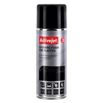 Espuma de limpeza para plástico Activejet AOC-100, 400 ml